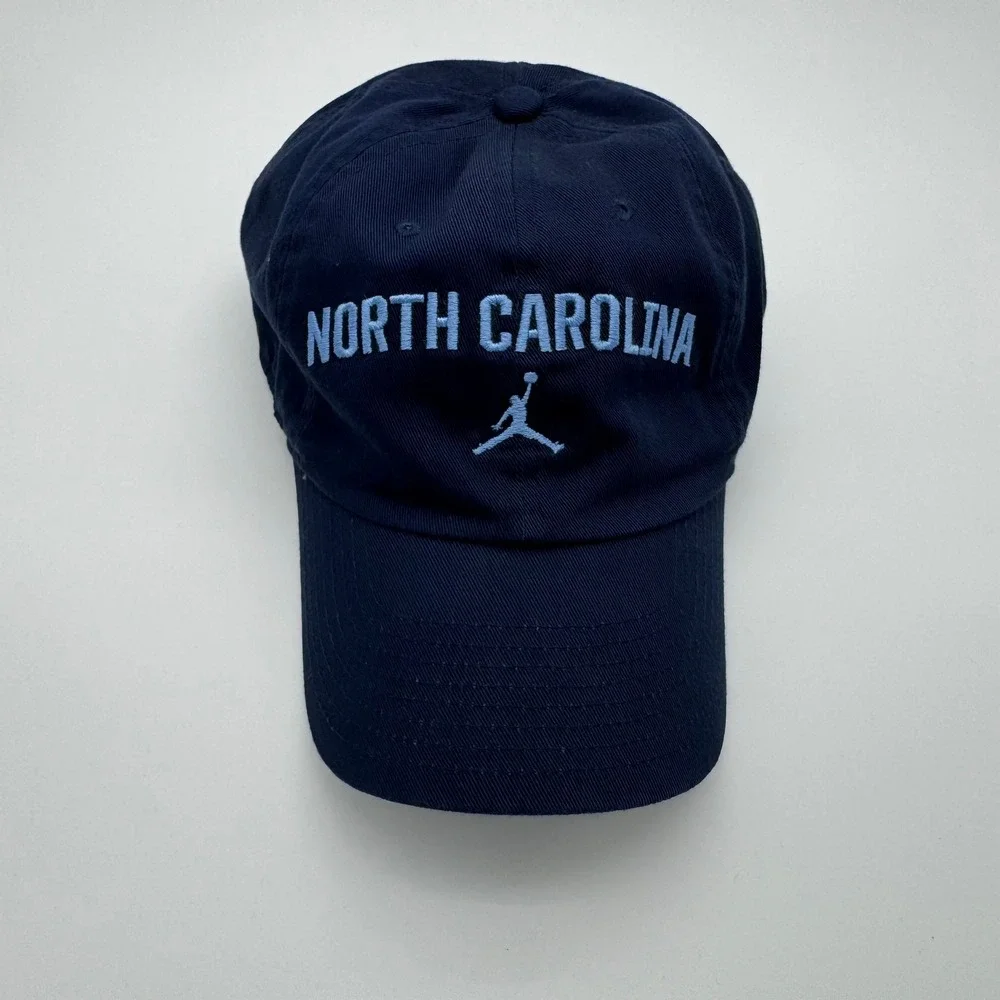 Jordan Brand North Carolina Tar Heels Cap Hat One Size Blue Cotton